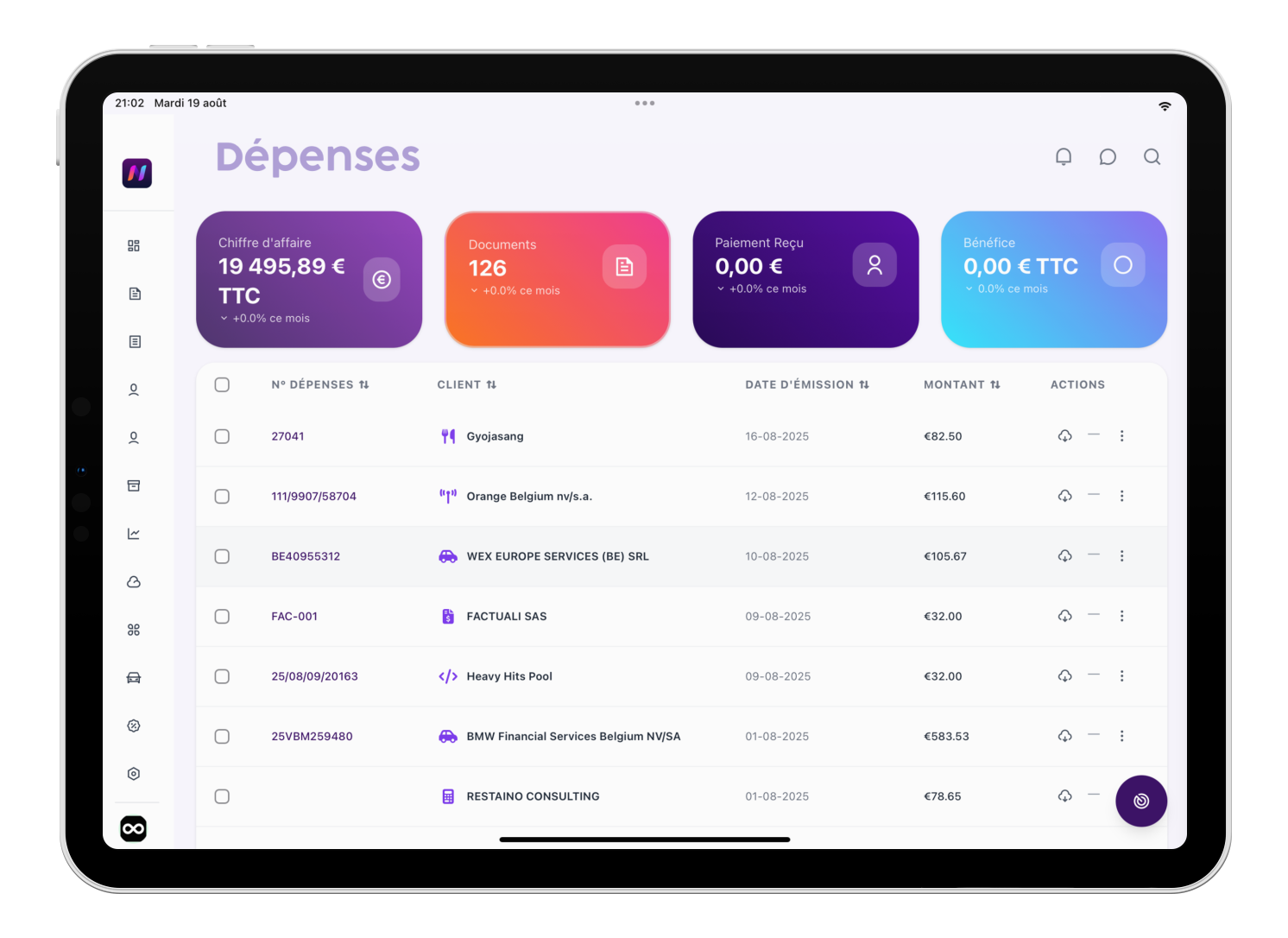 Interface IA de Novadesko